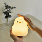 Lumendat Cartoon Penguin Silicone USB LED Kids Night Light Table Lamp Lumendat