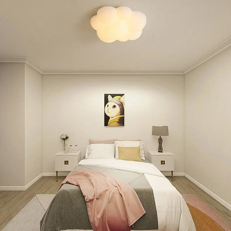 Modern Minimalist Cat Claw Cloud Kids LED Flush Mount Ceiling Light Lumendat