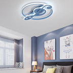 Nordic Creative Music Notes Design LED Flush Mount Ceiling Light BulbSquare