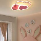 Lumendat Creative Cartoon Acrylic Cloud Design LED Flush Mount Ceiling Light Lumendat