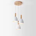 Nordic Minimalist Macaron Solid Color 1/3-light Chandelier Lumendat