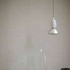 Contemporary Industrial Ceramic Cone 1-light Pendant Light for Living Room