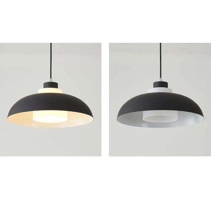 Modern Solid Color Macaron Acrylic Aluminum 1-light Pendant Light BulbSquare