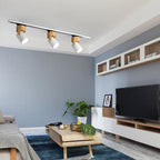 Modern Minimalist Hardware Long Spotlight Track Light 1/3 Light LED Flush Mount Ceiling Light For Living Room & Bedroom Lumendat