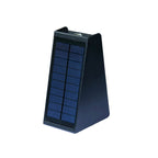 Simple Solar Trapezoid Outdoor Waterproof Up and Down Lights LED Wall Sconce Lamp Lumendat