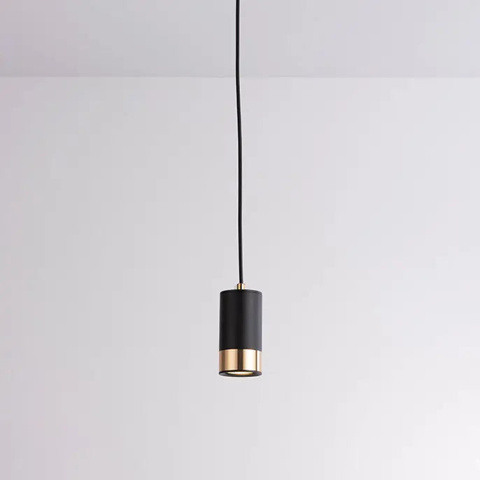 Nordic Minimalist Column Iron Mini 1-light Pendant Light Lumendat
