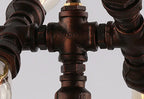 Industrial Iron Water Pipe Design 7-light Chandelier Lumendat