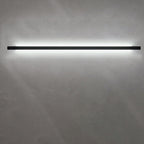 Modern Simplicity Long Strip Aluminum Silicone LED Wall Sconce Lamp