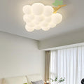 Lumendat Contemporary Creative Kids Grape Iron Plastic LED Flush Mount Ceiling Light For Bedroom Lumendat