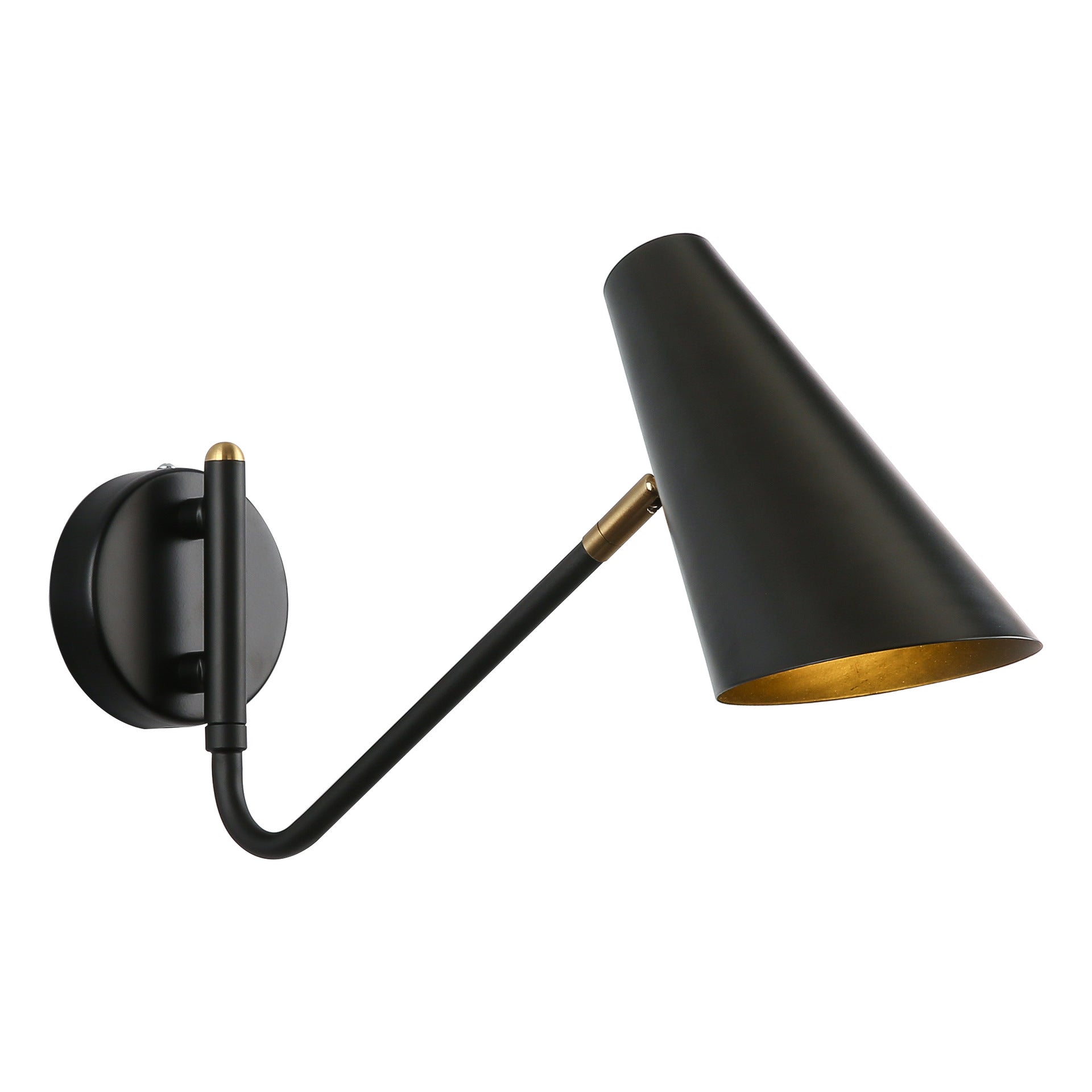 Nordic Creative Simple Rotating 1-Light Wall Sconce Lamp Lumendat