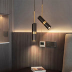 Modern Light Luxury Iron Aluminum LED Spotlight Pendant Light