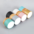 Scandinavian Macaroon Solid Color Log LED Flush Mount Ceiling Light BulbSquare