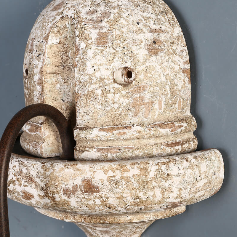 Vintage Rustic Wooden Bird Sconce 1/2 Light Wall Sconce Lamp Lumendat