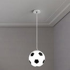 Modern Minimalist Creative Football 1-light Pendant Light BulbSquare