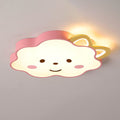 Lumendat Cartoon Creative Clouds Cat Ears LED Flush Mount Ceiling Light Lumendat