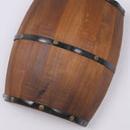 Industrial Vintage Half Barrel Wood LED Wall Sconce Lamp