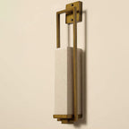 Modern Classical Minimalist Iron Cloth 1-Light Wall Sconce Lamp