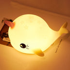 Lumendat Modern Creative Unicorn Silicone LED Pat Night Light Table Lamp Lumendat