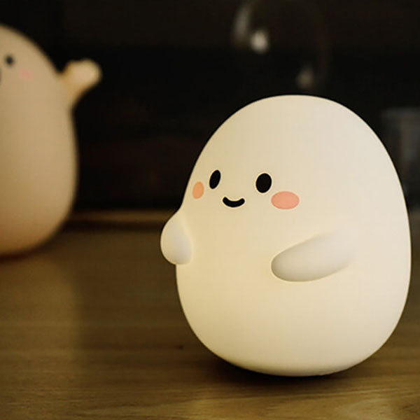 Lumendat Creative Cartoon Egg Silicone USB LED Kids Night Light Table Lamp Lumendat