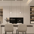Nordic Minimalist Dome Aluminum LED Retractable Pendant Light Lumendat