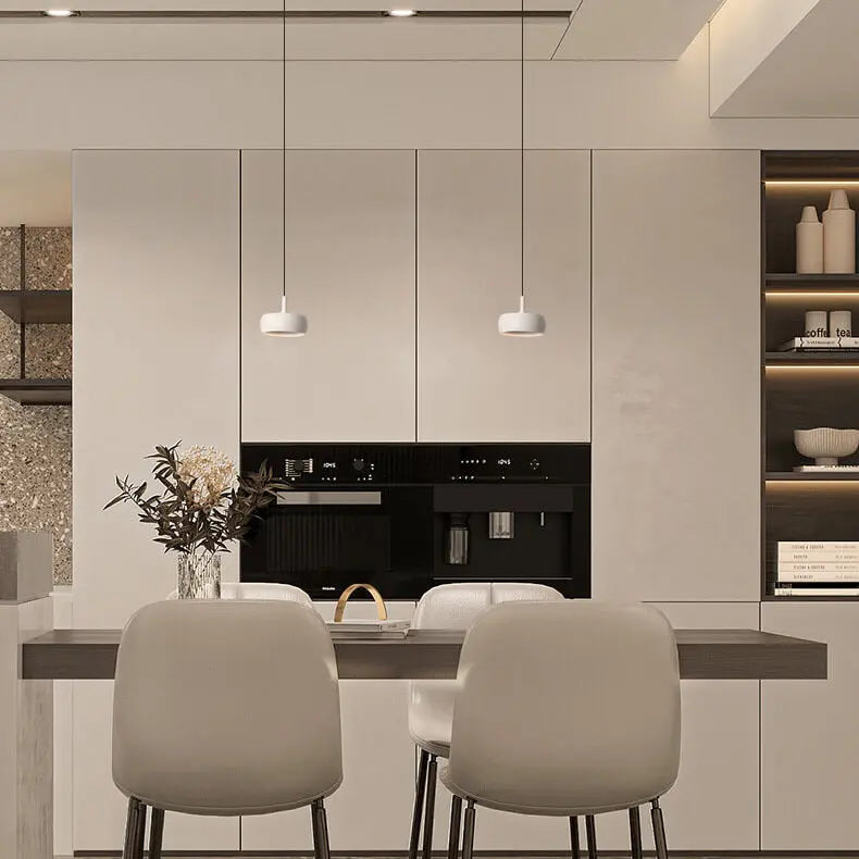 Nordic Minimalist Dome Aluminum LED Retractable Pendant Light Lumendat