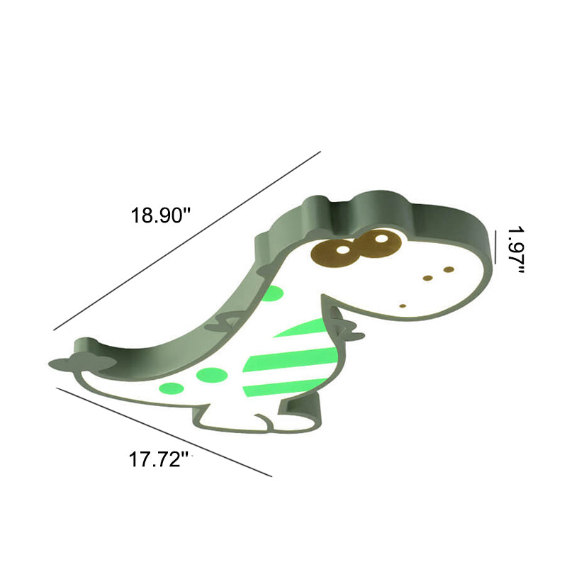 Cartoon Creative Dinosaur LED Flush Mount Ceiling Light Lumendat