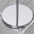 Nordic Vintage Acrylic Clear Dome 1-Light Standing Floor Lamp Lumendat