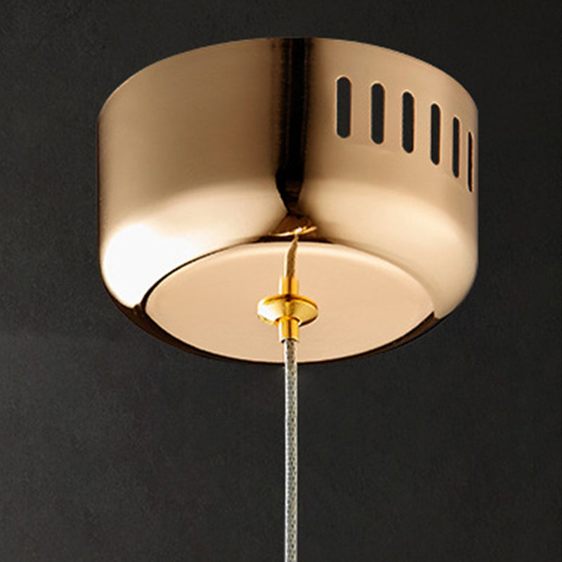Modern Acrylic Geometric Circle 1-Light  LED  Pendant Light