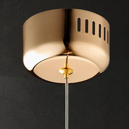 Modern Acrylic Geometric Circle 1-Light  LED  Pendant Light