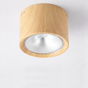 Nordic Cylinder Spotlight LED Flush Mount Ceiling Light BulbSquare