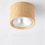 Nordic Cylinder Spotlight LED Flush Mount Ceiling Light BulbSquare