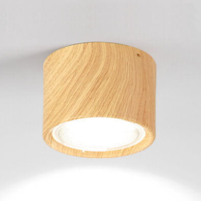 Nordic Cylinder Spotlight LED Flush Mount Ceiling Light BulbSquare
