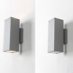 Modern Minimalist Square Column LED Luminous Outdoor Waterproof Wall Sconce Lamp Lumendat