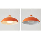 Modern Solid Color Macaron Acrylic Aluminum 1-light Pendant Light BulbSquare