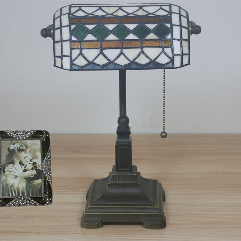 European Vintage Tiffany 1-Light Table Lamp Lumendat