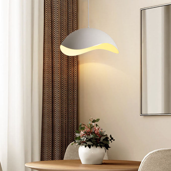 Nordic Minimalist Dome Wave Design LED Pendant Light BulbSquare