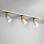 Modern Minimalist Hardware Long Spotlight Track Light 1/3 Light LED Flush Mount Ceiling Light For Living Room & Bedroom Lumendat