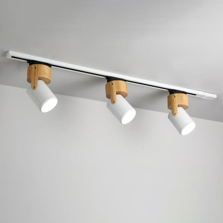 Modern Minimalist Hardware Long Spotlight Track Light 1/3 Light LED Flush Mount Ceiling Light For Living Room & Bedroom Lumendat