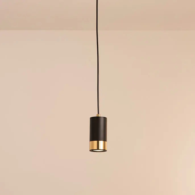 Nordic Minimalist Column Iron Mini 1-light Pendant Light Lumendat