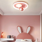 Lumendat Contemporary Creative Resin Kids Cartoon LED Flush Mount Ceiling Light For Bedroom Lumendat