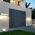 Modern Minimalist Outdoor Long Bar Aluminum Acrylic Waterproof LED Wall Sconce Lamp For Outdoor Lumendat