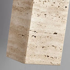 Japanese Wabi-sabi Solid Wood Stone 1/2/3-light Island Light Chandelier BulbSquare
