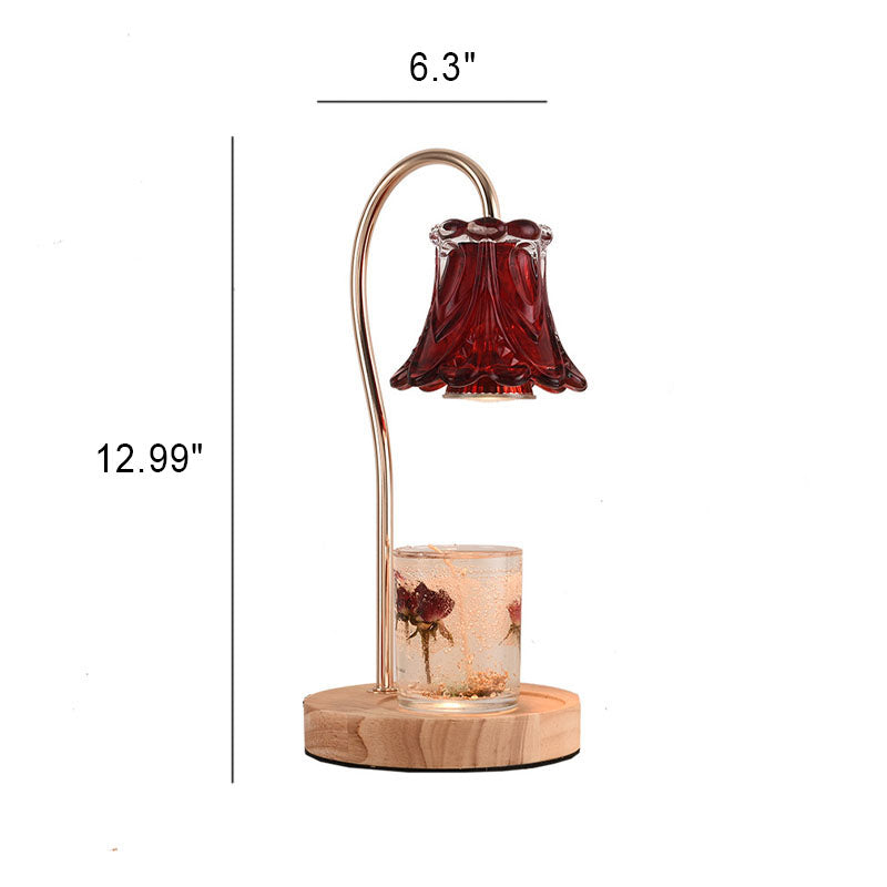 Nordic Classical Bellflower 1-Light Melting Wax Table Lamp Lumendat