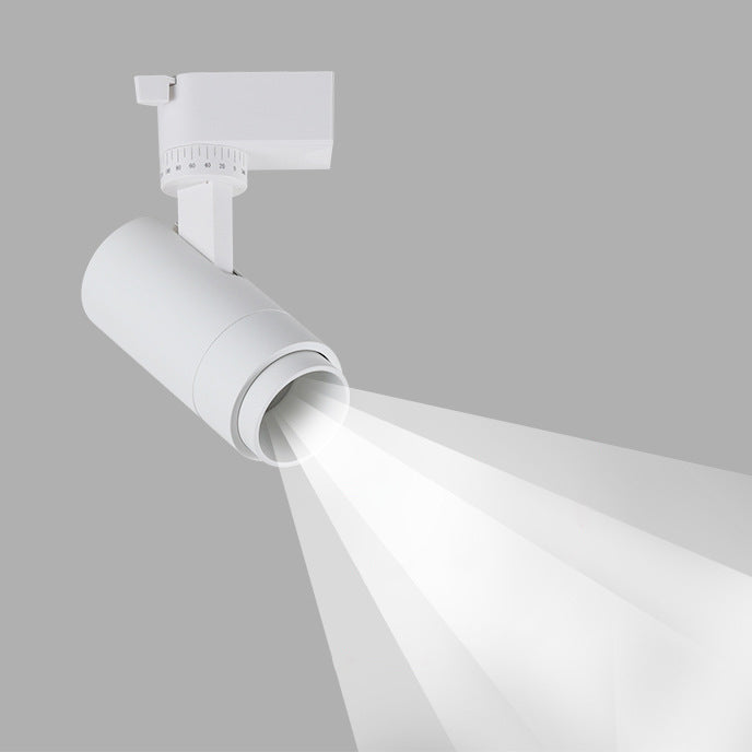 Modern Minimalist Adjustable Dimmable Focus Dimming Spotlight Tubular Track Lighting 3/4/5 Light LED Flush Mount for Living Room