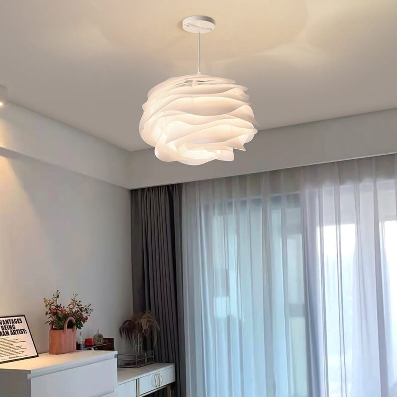 Nordic Creative Rose Pods PVC 1-Light Pendant Light