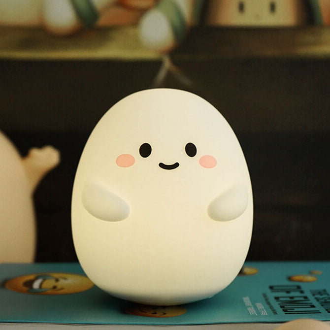 Lumendat Creative Cartoon Egg Silicone USB LED Kids Night Light Table Lamp Lumendat