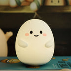 Lumendat Creative Cartoon Egg Silicone USB LED Kids Night Light Table Lamp Lumendat