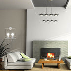 Lumendat Contemporary Creative Iron Children's Ball 2-Light Wall Sconce Lamp For Bedroom Lumendat