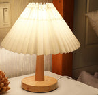 Vintage Pleated Umbrella-shaped LED Table Lamp Lumendat