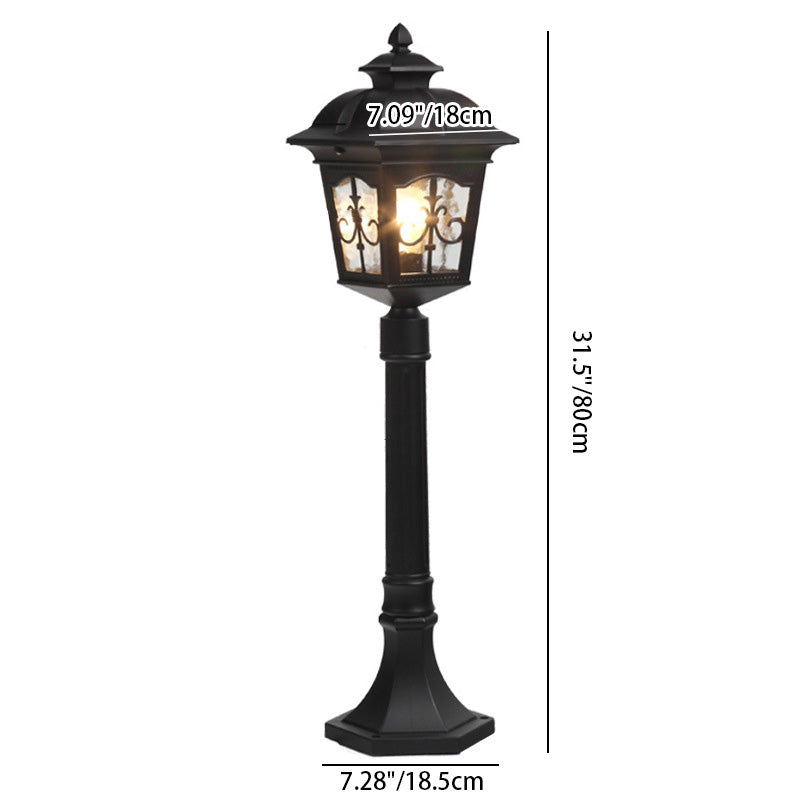 Industrial Waterproof Square Arrow Flower 1-Light Outdoor Lawn Landscape Light Lumendat